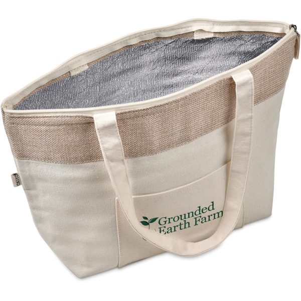 CL-OK-111-B-05_1024X1024 Okiyo Arshi Cotton & Jute 12 Can Lunch Cooler