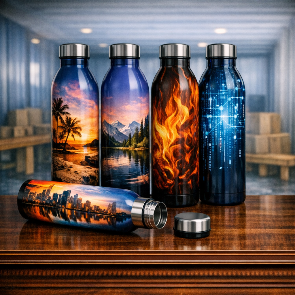 Altitude Serendipity Aluminium Water Bottle - 650ml - Orange