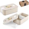 Okiyo Machi Wheat Straw Lunch Box